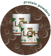 Two Canisters of Chocolate Protein Powder